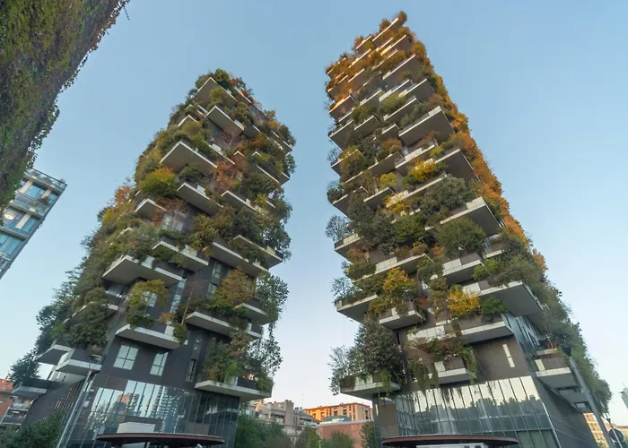 Modern Oasis Opposite Bosco Verticale Apartmán